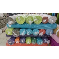kain langsir heavy cotton plain fabric kain craft kain kraf tangan kain curtain