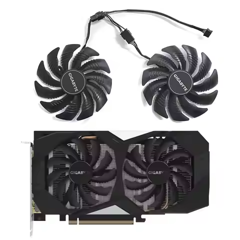 New GPU Fan 88MM 4PIN T129215SU Cooler Fan for Gigabyte RTX 1650 1660 1660Ti 2060 2070 Super Graphic