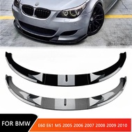 For BMW 5 Series E60 E61 M5 2005 2006 2007 2008 2009 2010 Car Front Bumper Spoiler Lip Splitter Diff