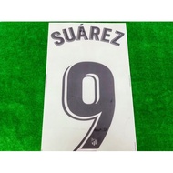 OFFICIAL SUAREZ #9 Atletico de Madrid 3rd LA LIGA 2020-21 PRINT