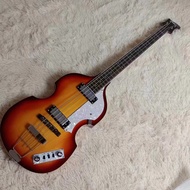 4 Strings Hofner McCartney H500/1-CT Contemporary BB2 Violin Guitar Bass Vintage Sunburst Body White Pearl Control Plate