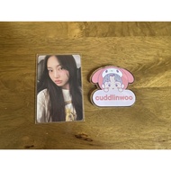 NEWJEANS - HYEIN BLUEBOOK DEBUT ALBUM OFFICIAL PHOTOCARD PC