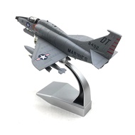 1: 72 American A-4 Skyhawk Gray Coating Jet Training Machine Alloy Model