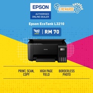 Epson L3210 (Replacement of L3110 Ecotank All-In-One Ink Tank Printer Replace L360 - Print/Scan/Copy
