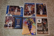 勇士 套裝 超閃 燙金 DRAYMOND GREEN Insert Refractor Dazzle 6 Card lot 2013-18 Panini Threads Revolution Hoop
