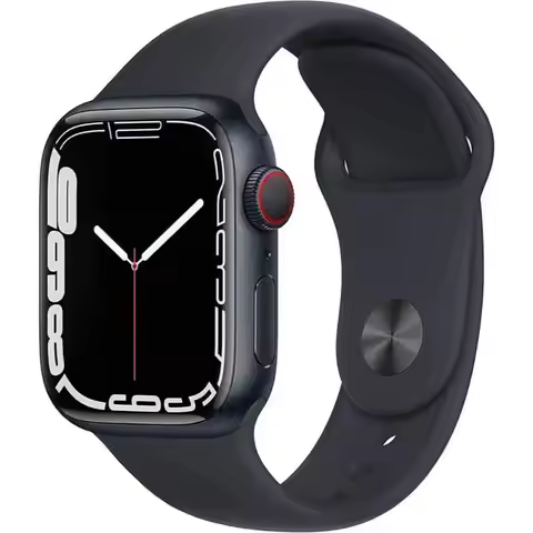 Apple Watch Series 7 Aluminum 41 mm (GPS Only, No Cellular) Midnight Black - Refurbished Good Condit