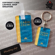 Luggage Tag / Bag Tag / Keychain - EXCLUSIVELY ONLY FOR VIETJET AIR VIETNAM AIRLINES CABIN CREW & TE