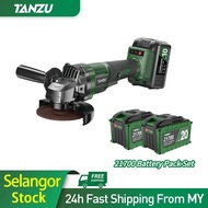 TANZU TZ-J-980 Angle Grinder 100mm Metal Cutting Machine 21700 Battery Pack Set（3/6/9/12Ah)