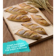 Baguette Mini - 20pcs x 35gm - 2kg Tomato Soup FROZEN [HALAL]