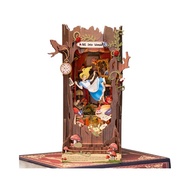 Rolife rolife rolife Alice Falling Wonderland Assembling Bookend Hand-Assembling Model diy Hut Birth