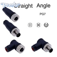 PENELO M12 Sensor Connector, Sensor Plug Male Female Socket M12 Aviation Plug, M12 Sensor Cable Conn