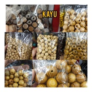 Wooden bead pentolan necklace bracelet DIY necklace bracelet