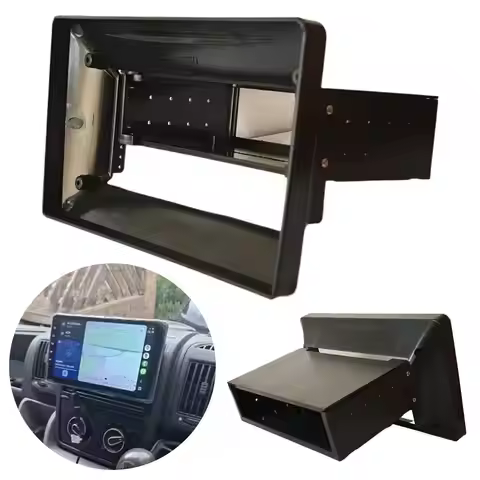 Universal 1 Din 9/10 Inch Car Stereo Radio Touch Screen MP5 Player Frame Plate Adapter Navigation Pa