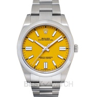 Oyster Perpetual 41 Automatic Yellow Dial Men s Watch 124300-0004