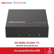 HIKVISION DS-E08NI-Q1(SSD 1T) 8 Channel Network Video Recorder ( เครื่องบันทึกกล้องวงจรปิด IP Camera
