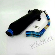 Sparepart Otomotif KNALPOT RACING MODEL STANDAR VARIO 125 VARIO 150 THAILAND  8uphc