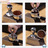 ICAOE103 Coffee Tamper, Stainless Steel Flat Base Espresso Coffee Tamper, Safe Food-Grade Material C
