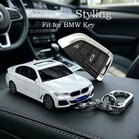 ICAR ABS for BMW 1 3 5 7 Series X1 X3 X5 X6 X7 F CAS4 CAS4 Car Key Case Remote Smart Key Cover Holde
