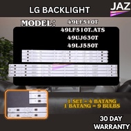 49LF510T / 49LF510T.ATS / 49UJ630T / 49LJ550T LG 49" LED TV BACKLIGHT (LAMPU TV) LG 49 INCH LED TV 4
