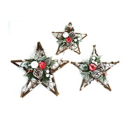 Five-pointed Star Christmas Decoration Christmas Tree Five-pointed Star Decoration Accessories Five-