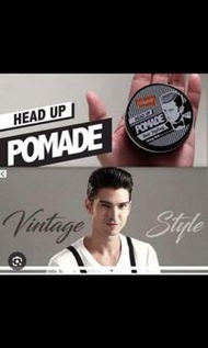 Lolane Head up POMADE vintage styling hair Firm hold water based 髮蠟髮泥 gatsby