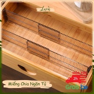 Transparent Cabinet Divider with Convenient Length Adjustment Smart Desk Divider