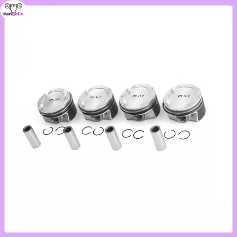 4pcs Φ82.00mm Pistons & Rings Set CR 11:1 11259468870 For BMW 220i 320i Mini Cooper S F30 F56 G20 G3