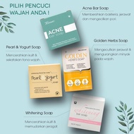 SABUN MUKA SENDAYU TINGGI BAR SOAP WHITENING BAR SOAP, PEARL & YOGURT BAR SOAP, ACNE BAR SOAP, GOLDE