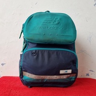 TAS RANSEL SEKOLAH ANAK NB NEW BALANCE SECOND BRANDED IMPORT NAVY TOSCA