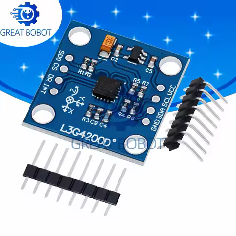 1~10PCS GY-50 L3G4200D Triple Axis Gyro Angular Velocity Sensor Module For Arduino MWC in stock high
