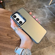 For Samsung Galaxy S25 Plus Ultra S25+ M55 M35 M15 F55 F15 Phone Case Luxury Laser Black Grey Silver