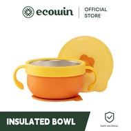 Ecowin Cookware Baby Suction Insulated Bowl Food Grade Dinner Plate Tableware Silicone Feeding Set