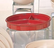 A-to-Z Supply NS608-1R Divided Server, 8-1/4" Dia., Round, deep, Without lid, Break-Resistant, Dishw