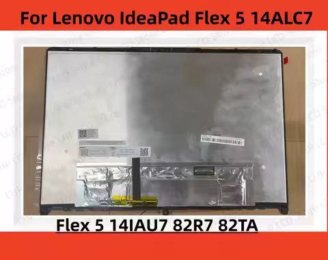 14 Inch 2.2K For Lenovo IdeaPad Flex 5 14ALC7 82R9 Flex 5 14IAU7 82R7 82TA LCD Touch Screen Laptop D