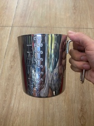 Ca Đong inox Thể Tích Zebra 800ml SuS 304 Ca Đong Thể Tích Inox 304 Zebra Có Vạch Chia 800ml Nhập Kh