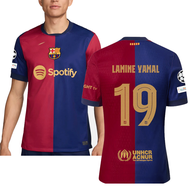 2023 newfc Barcelona Lamine Yamal Home Jersey 2024 2025เสื้อยืด