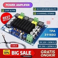 Amplifier TPA3116D2 Power Amplifier Class D 12-24V 2x120W