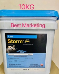 10KG Storm BASF Flocoumafen 0.005% Racun Tikus Rodenticide 老鼠药 Mouse Rat Control Blue Bait Umpan Bir