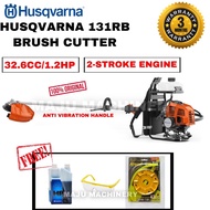 (LIMITED FREE GIFT)HUSQVARNA 131RB Backpack Brush Cutter / Mesin Rumput Galas