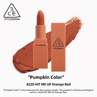 3CE | Matte Pumpkin Orange Lipstick