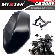 Suitable for Honda CB400F CB500F Modified Heightened Windshield Front Windshield Windshield Chest Pr
