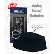 Songkok peci/ exclusive AWING Songkok, stacked/, 100% Original Songkok Hitam