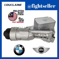 Engine Oil of Oil Cooler Aluminum Oil Filter Housing BMW Mini Cooper B38 Cooper S B48 One B38 114285