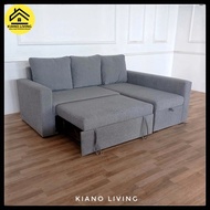 READY|| sofa L bed / sofa bed / sofa bed minimalis / sofa bed hidrolik