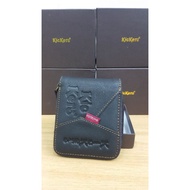Zip Dompet Kulit Lembu Lelaki Genuine Leather Men Zipper Kulit