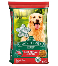 Thức ăn hạt Classic pets adult cho chó trưởng thành bao xá 20kg