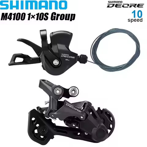 SHIMANO DEORE M4100 RD-M4120 M5120 10S 11 Speed Groupset MTB Mountain Bike Shifting Lever + Rear Der