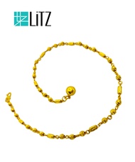 LITZ 916 (22K) Gold Anklet (PX) LGA0024 (5.06g+/-)