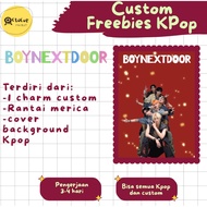 FREEBIES KPOP CUSTOM CHARM AND PEPPER CHAIN