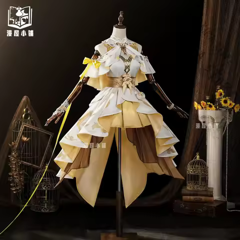 Honkai: Star Rail Aglaea Cosplay Costumes Clothes Clothing Apparel Fitting Game Hallowmas Anime Expo